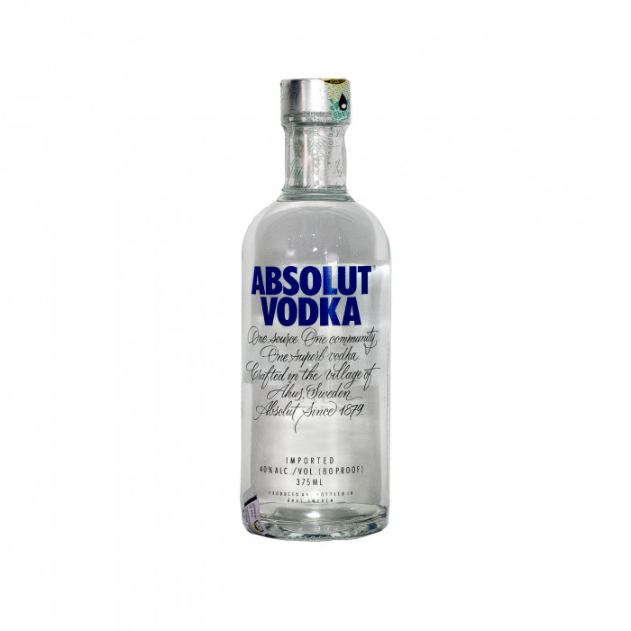 Inalipa - Product - Absolut Vodka Blue 375ml